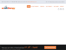 Tablet Screenshot of ocsalttherapy.com
